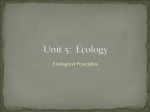 5-1 Ecology_Principles PPT LESSON