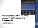 Government and Not-for-Profit Accounting: Concepts