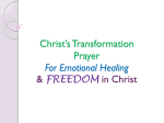 Emotional Healing Powerpoint - Hendersonville Presbyterian Church