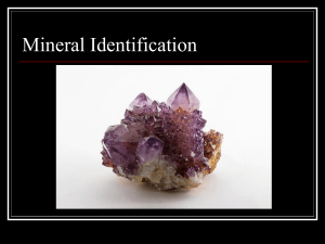 Mineral Identification