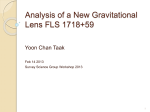 Analysis of a New Gravitational Lens FLS 1718+59