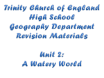 Watery Worlds.pdf - Trinity Church of England High School