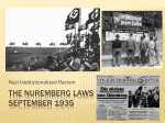 The Nuremberg Laws 1935