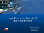 Legal-economic aspects of investing in Chile by Gustavo Cuevas