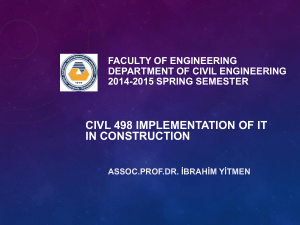 What is management? - Civil Engineering Department