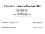 2012 The Law Firm of Ekaterina Mouratova, PLLC