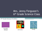 Mrs. Ferguson*s 6th Grade Science Class