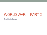 World War II, Part 2