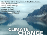 Impact of climate change