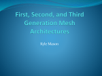 First, Second, and Third Generation Mesh Architectures