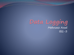 Data Logging - ITGSconti-2009-2011