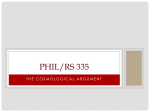 PHIL/RS 335