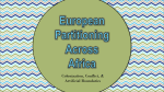 European Partitioning Across Africa