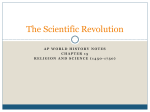 AP Scientific Revolution