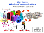 Wireless Communications Research Overview