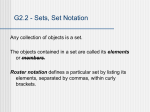 Set-builder notation