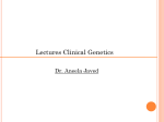 Ethical and social issues in clinical genetics - Lectures For UG-5