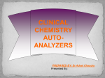 4-Dry Chemical Analyzers