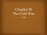 Chapter 26 The Cold War