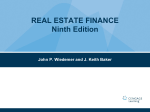 Real Estate Finance - PowerPoint presentation - Ch 03