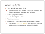 3-1: Carbon Compounds