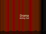 Drama - TeacherWeb