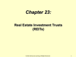 Chapter 23- Real Estate Investment Trusts