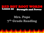 Root Words 35