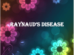 to file. RAYNAUD`S DISEASE