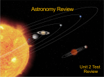Astronomy Review fall 2013