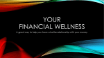 Your Financial Wellness