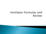 Platt College Ventilator Formulas and Review