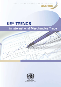 Key Trends in International Merchandise Trade