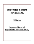 support study material - Brilliant Public School Sitamarhi