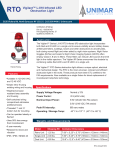 RTO Vigilant™ L-810 Infrared LED Obstruction Light