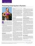 Preventing Knee Injuries in Runners
