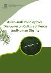 Asian-Arab philosophical dialogues on culture of