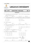 LINGAYA`S UNIVERSITY