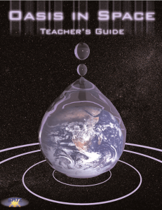 Educator`s Guide for Oasis in Space