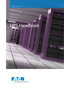UPS Handbook help to understand the UPS and what it does