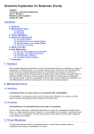 Geometric Explanation for Newtonian Gravity