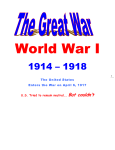 World War I