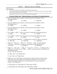 ALE 8x. Genetics Practice Problems