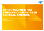 opportunities for swedish companies in central america