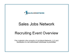 to view a Sales Jobs Network event.