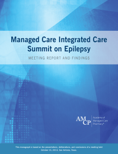 Managed Care Integrated Care Summit on Epilepsy