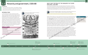 Paper 1 and 2: Religion and State in Early Modern Europe
