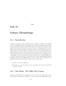 Lab 14 Galaxy Morphology