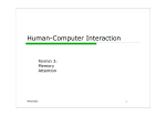 VL 3 - Memory and Attention