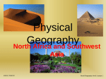 Physical Features of North Africa and Southwest